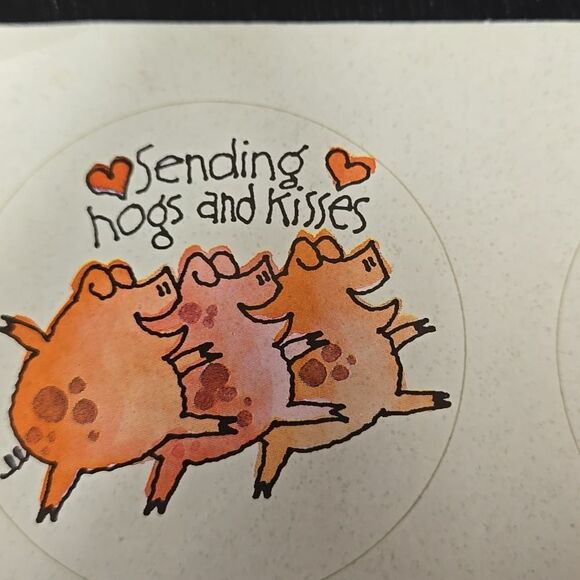 Vintage Cute Animal Sticker Set 4 I've seen these sell 5 dollars each separately - Picture 7 of 13